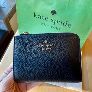 Kate Spade Black Leather Wallet